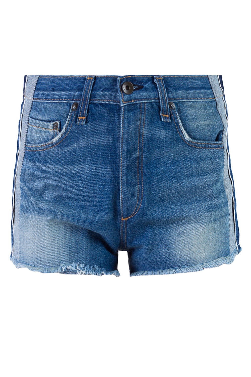Rag & Bone Side-stripe denim shorts | Women's Clothing | Vitkac